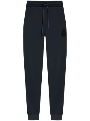 logo patch track pants
