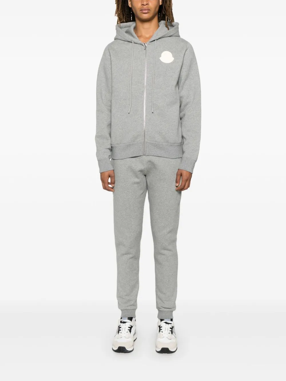 logo-patch track trousers