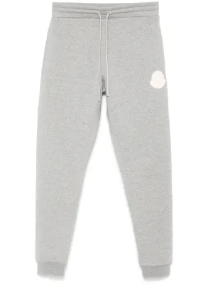 logo-patch track trousers
