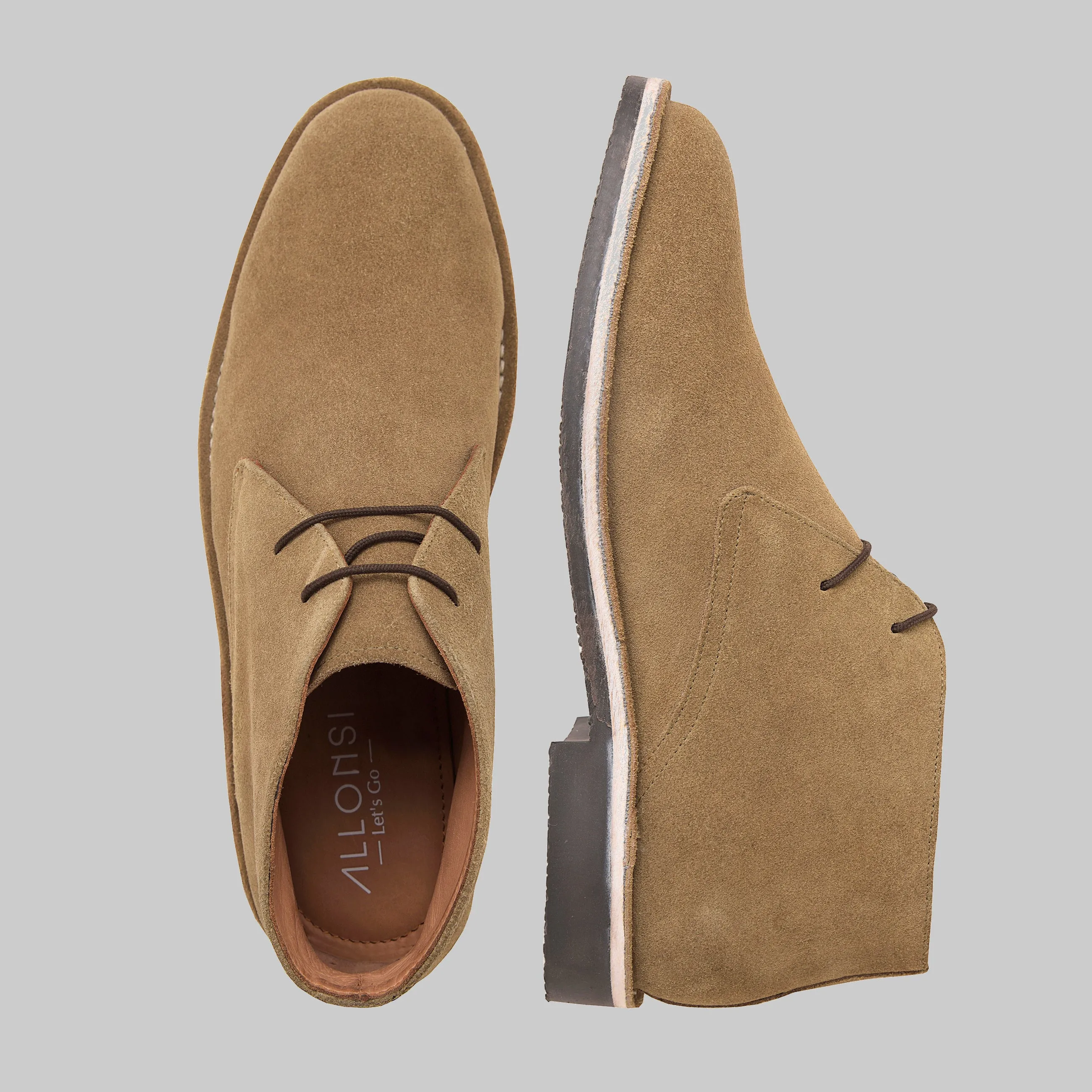 Lorenzo Suede Chukka Boots