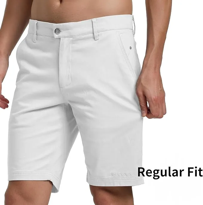 Men's Casual Summer White Shorts