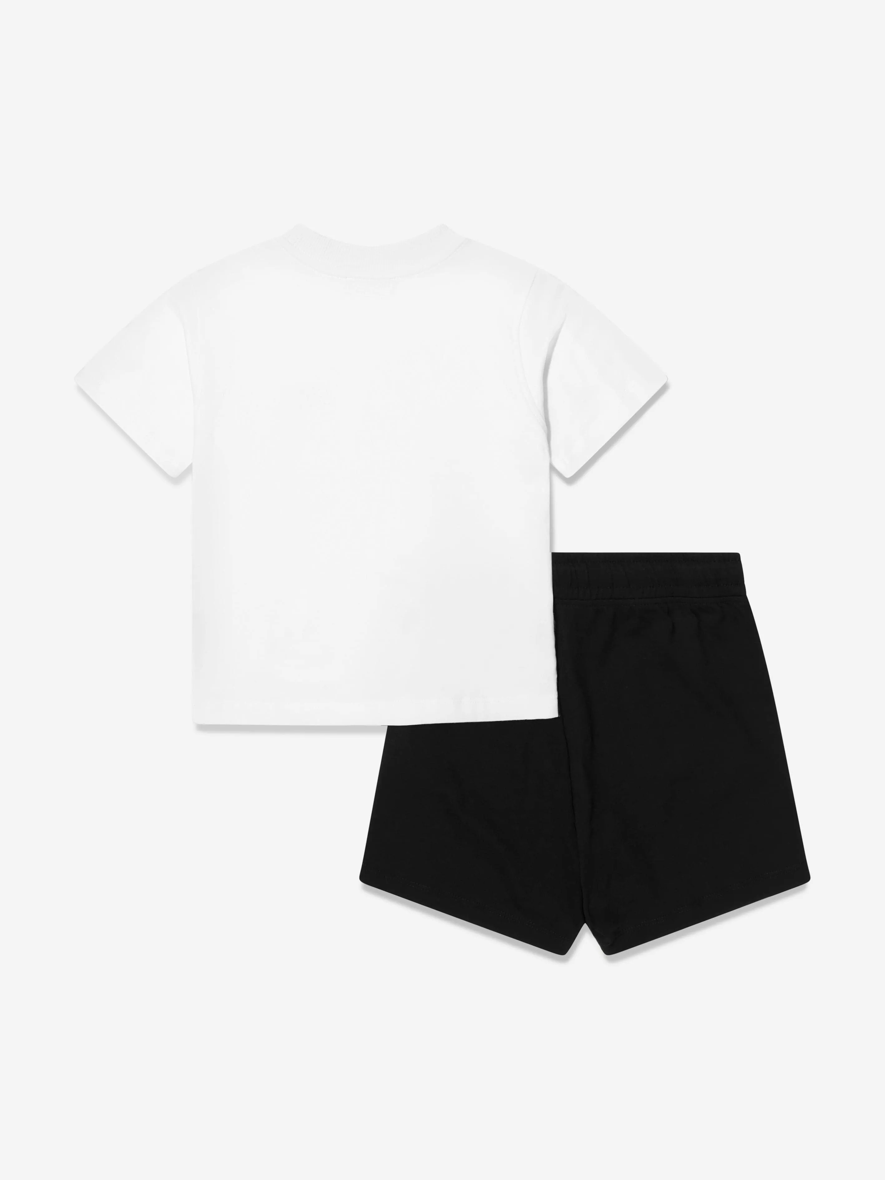 Moschino Boys Milano Logo T-Shirt And Shorts Set in White