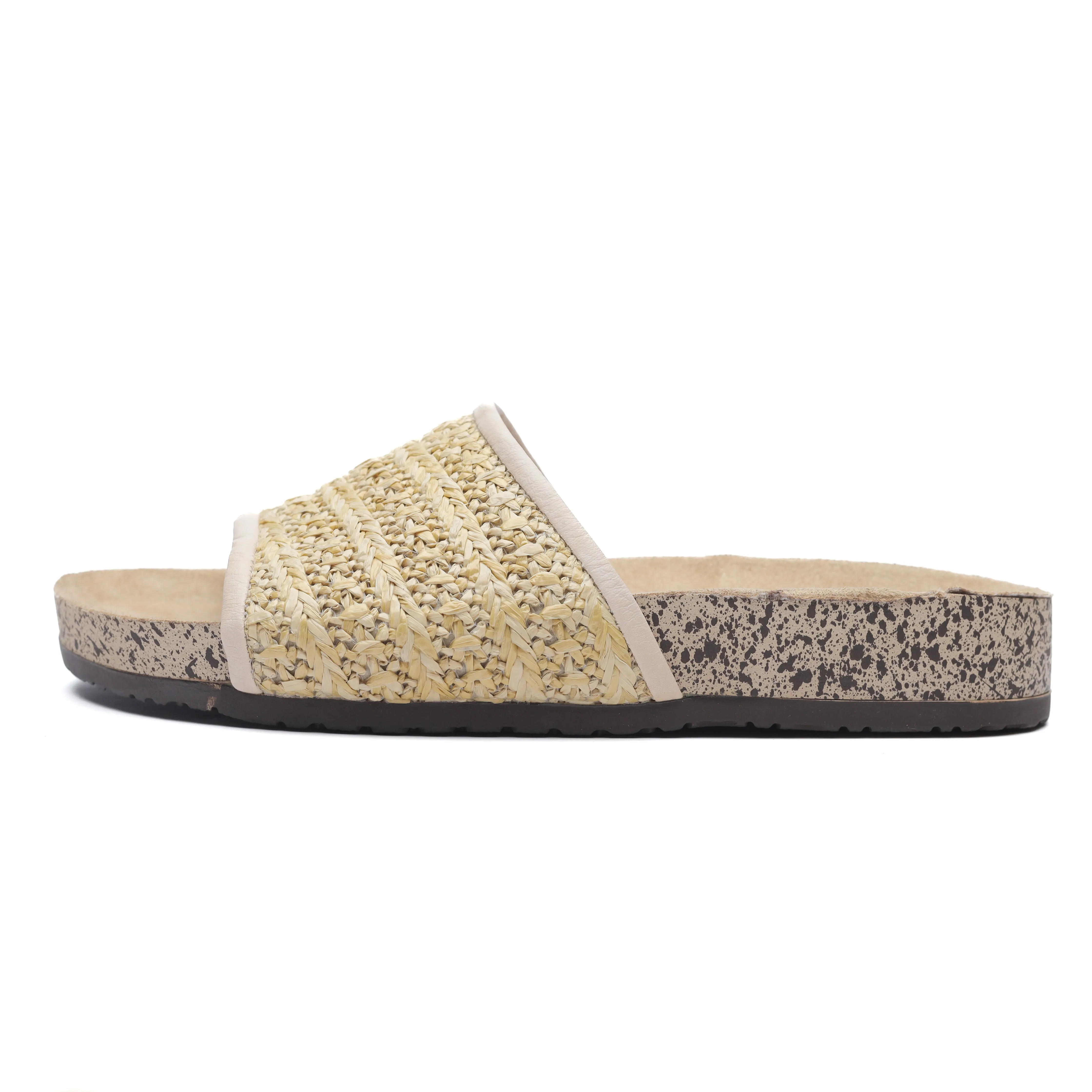 Opulent Burlap Comfort Sandals