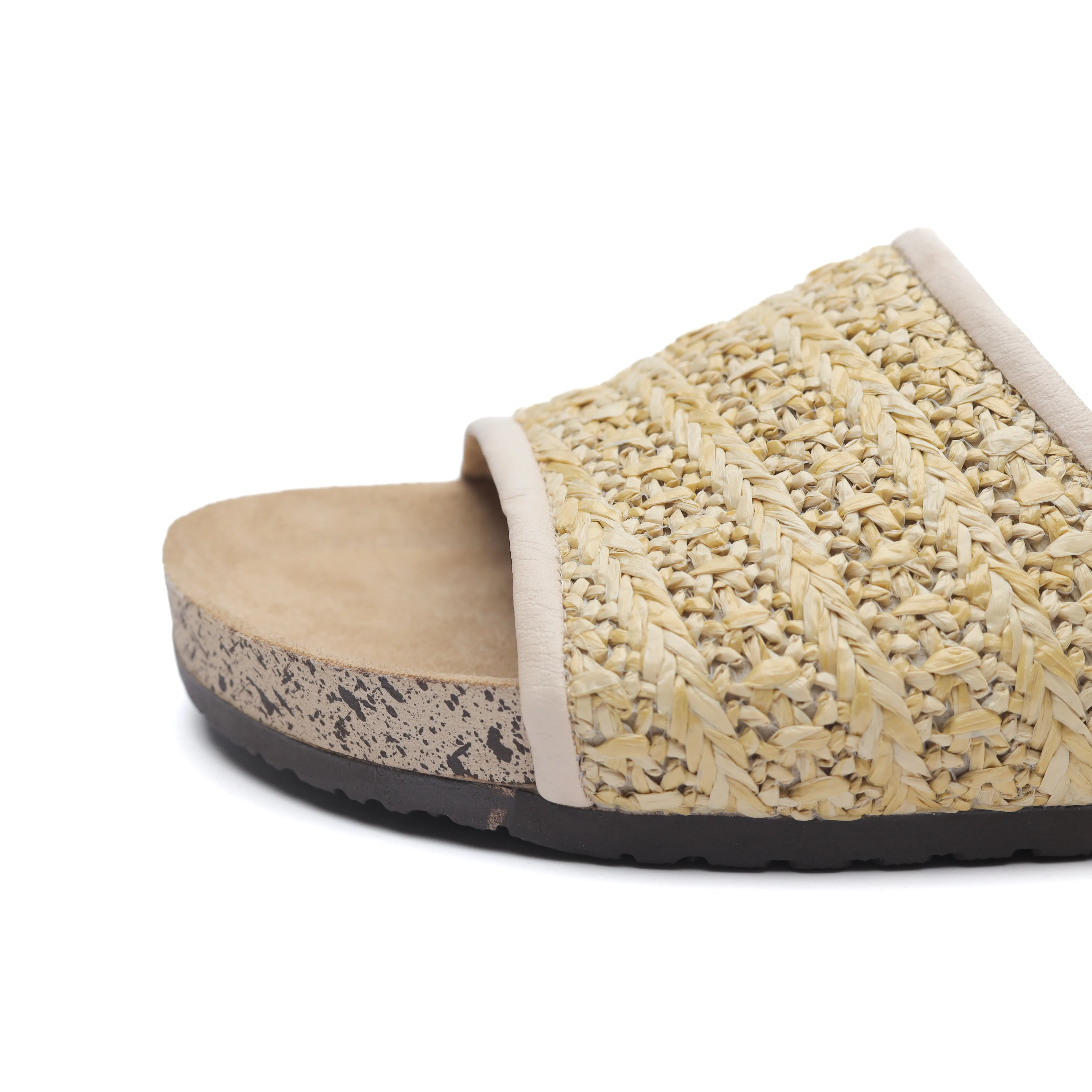 Opulent Burlap Comfort Sandals