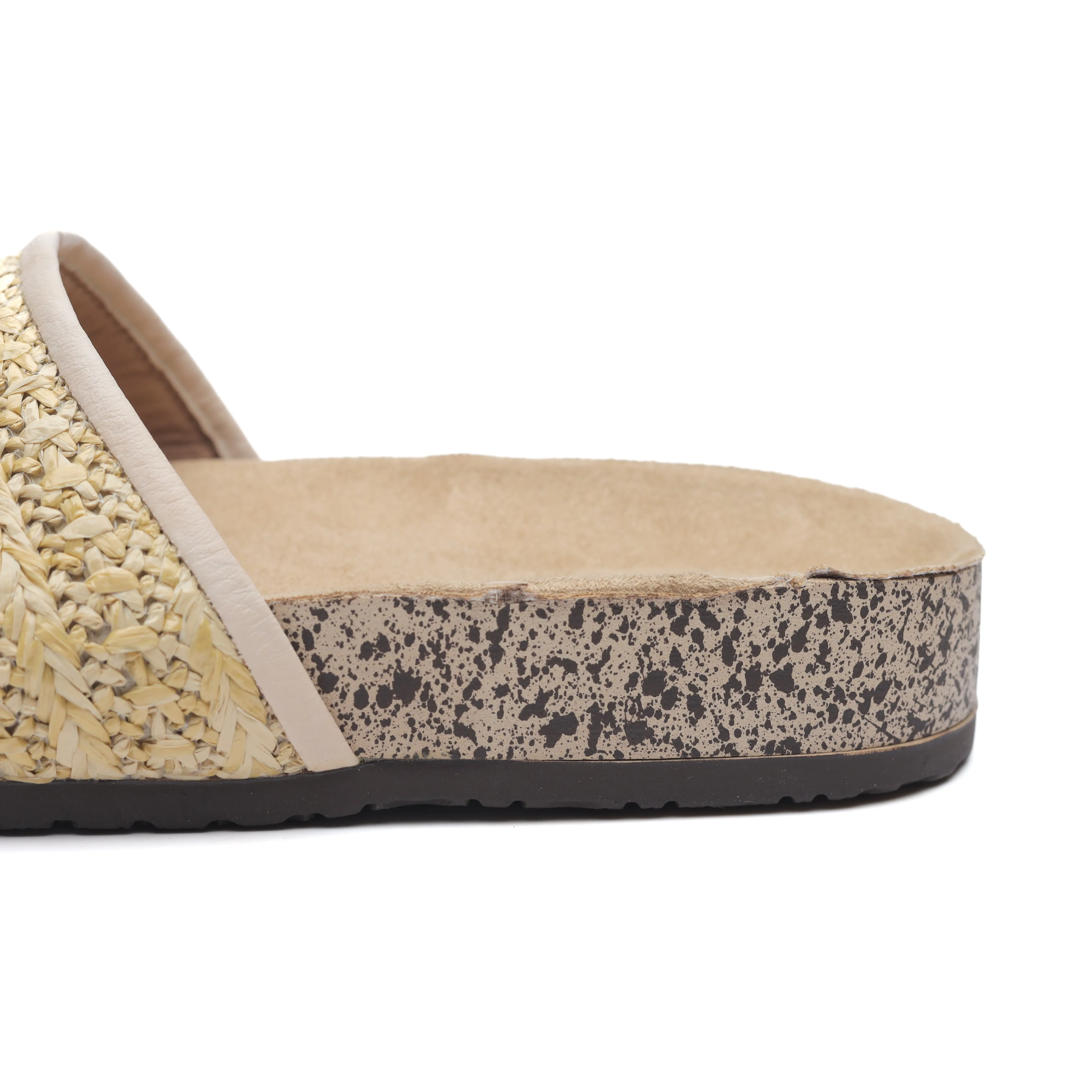 Opulent Burlap Comfort Sandals