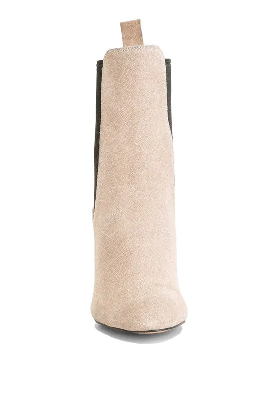 Perfectly Chic Suede Chelsea Boots