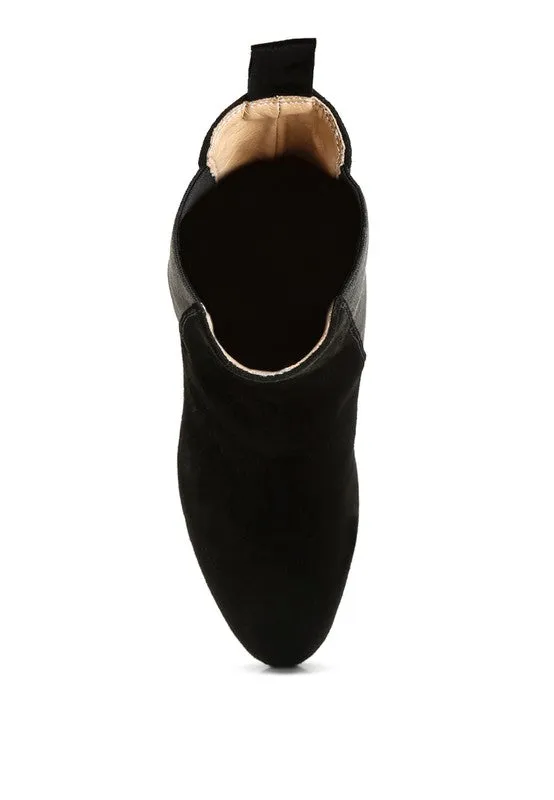 Perfectly Chic Suede Chelsea Boots