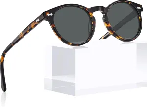 Polarised Womens Sunglasses Vintage UV400 Protection Acetate Frame