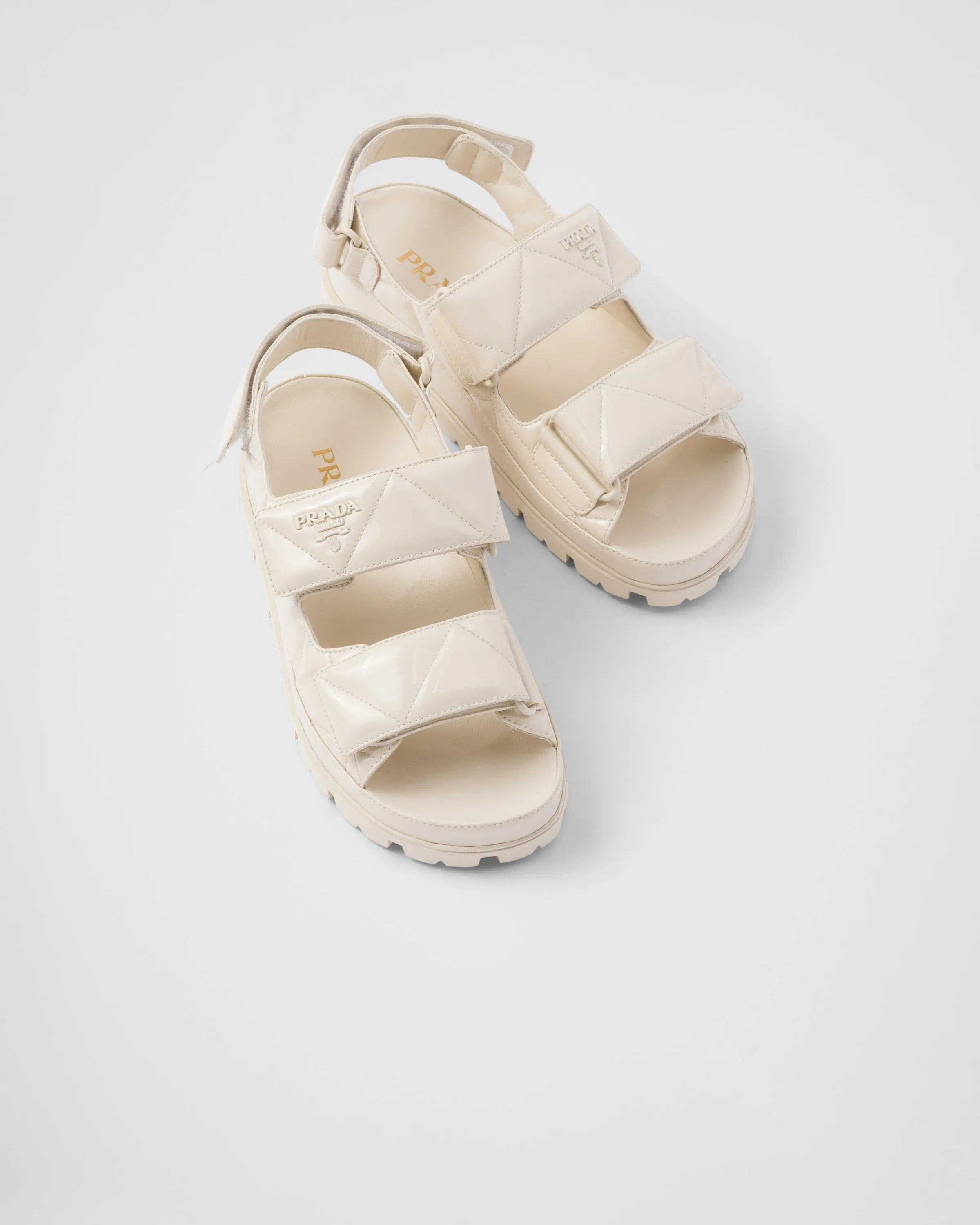 Prada Patent Leather Sandal