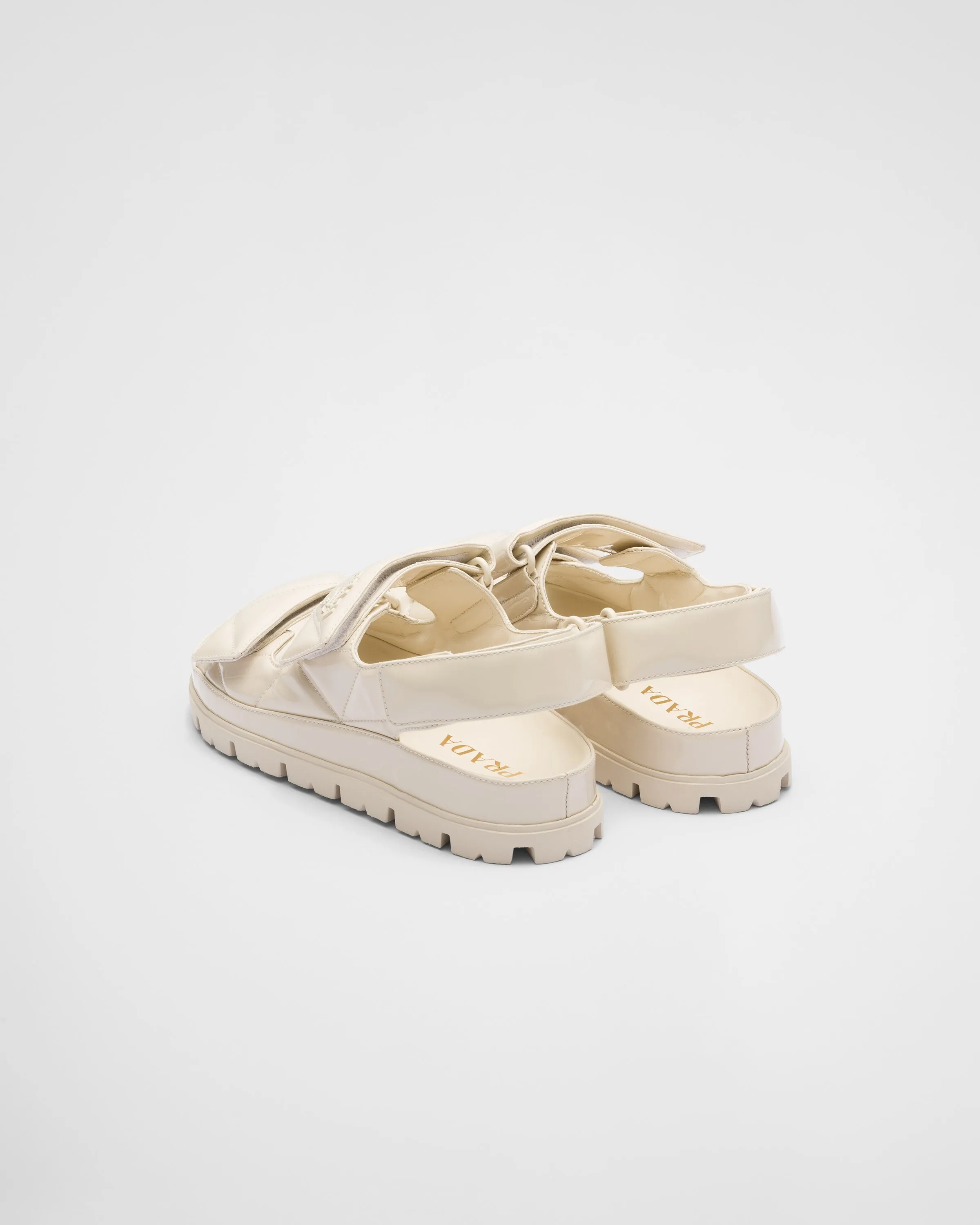Prada Patent Leather Sandal