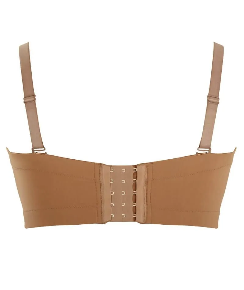 Sculptresse Dana Strapless Underwired Bra - Caramel