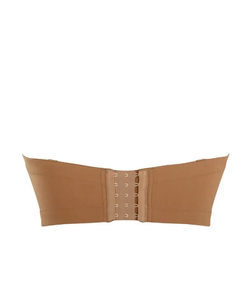 Sculptresse Dana Strapless Underwired Bra - Caramel
