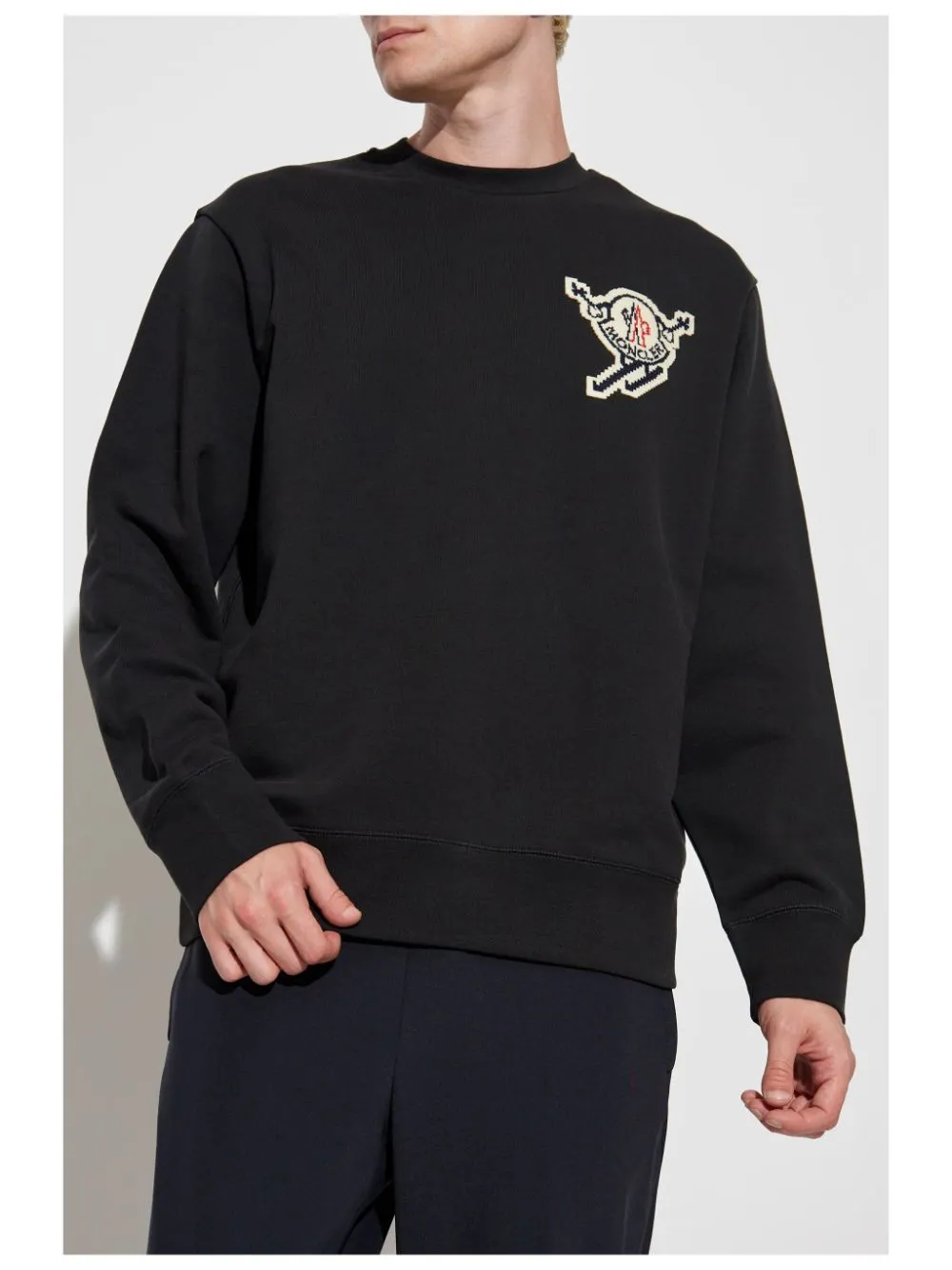 ski-patch sweatshirt
