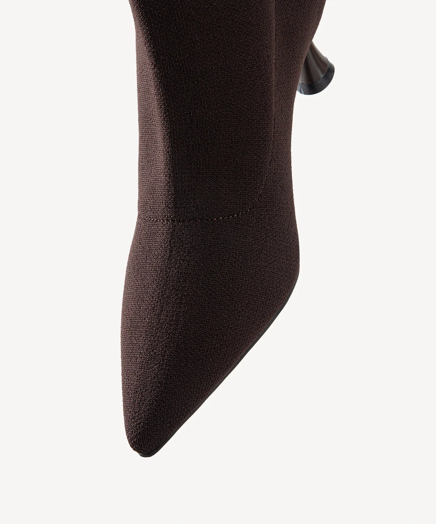 Spectrum Chic Pointed Toe Sock High Boots