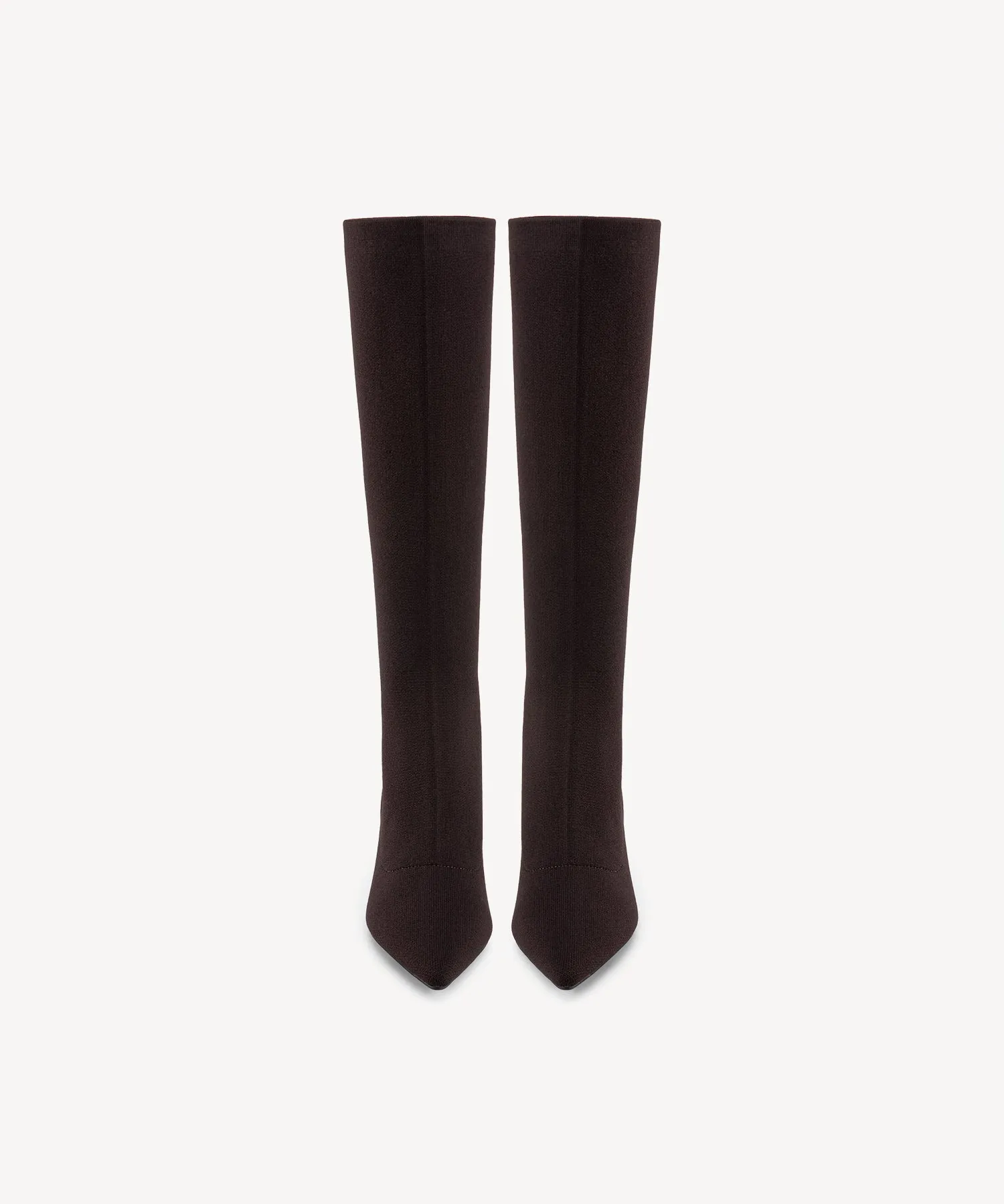 Spectrum Chic Pointed Toe Sock High Boots