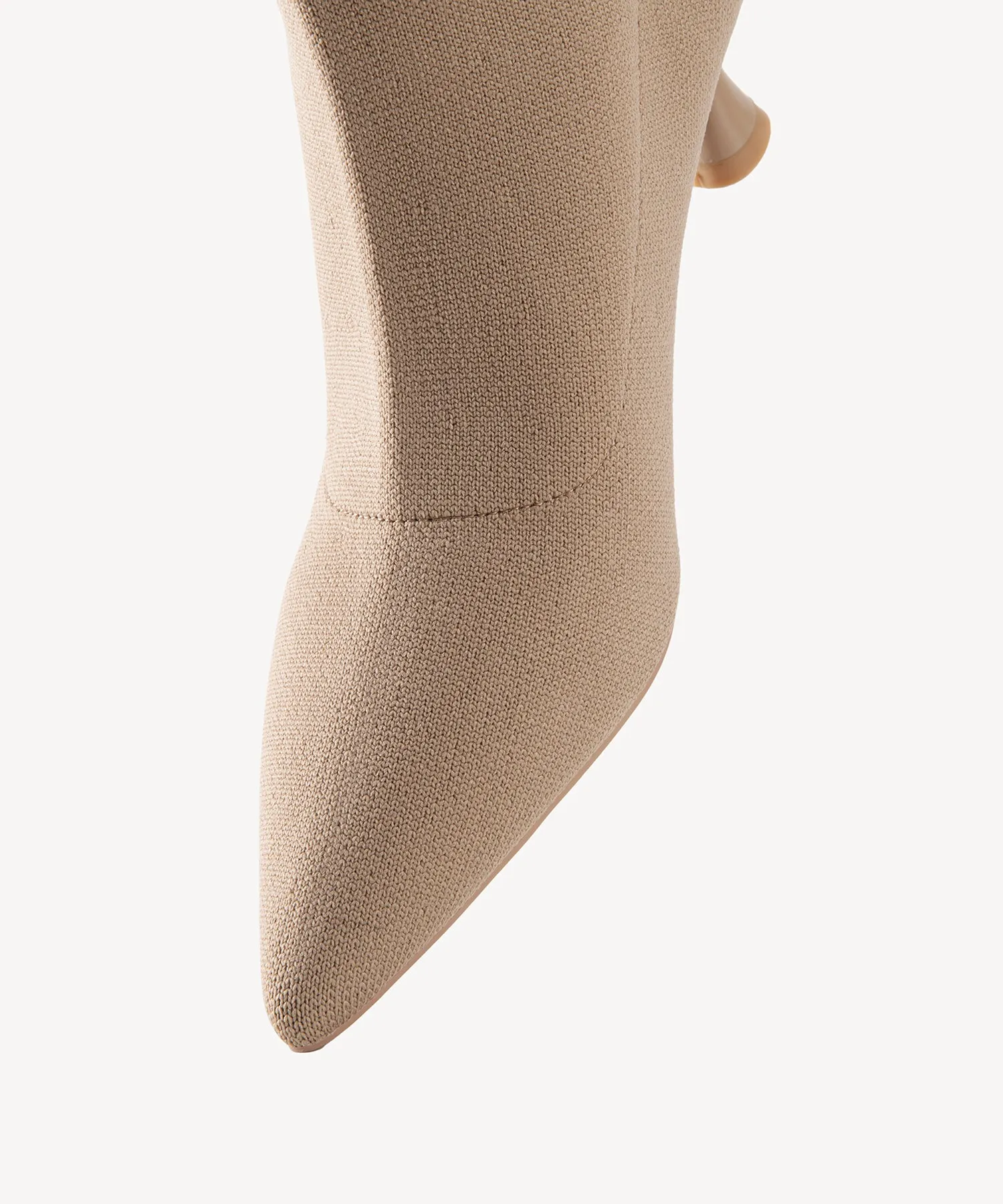 Spectrum Chic Pointed Toe Sock High Boots