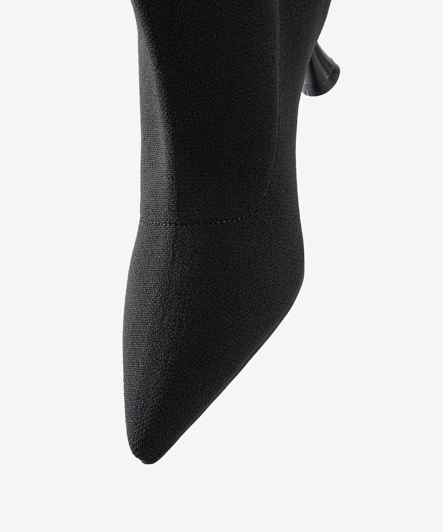 Spectrum Chic Pointed Toe Sock High Boots