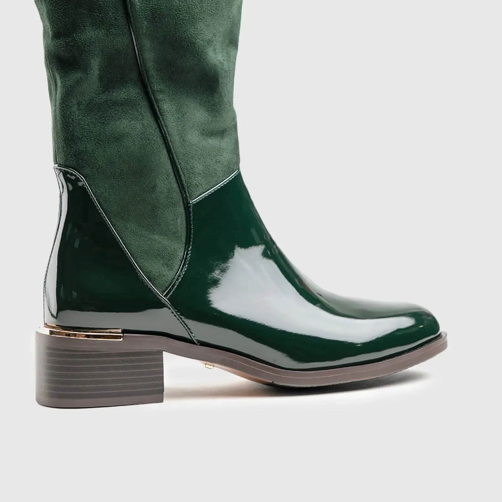 Statement Rider Boot Green Car033