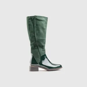 Statement Rider Boot Green Car033