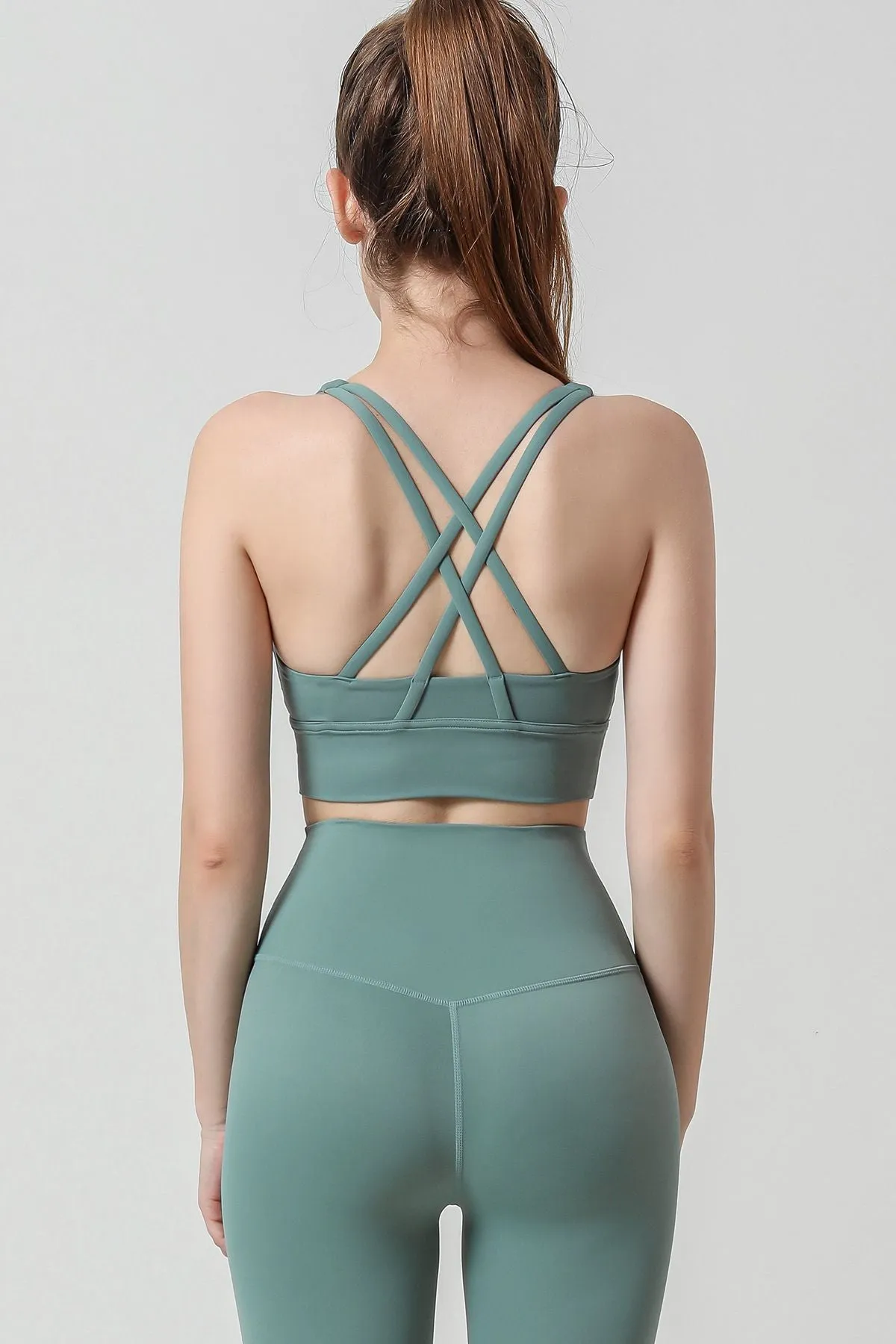 Strappy Back Sports Bra
