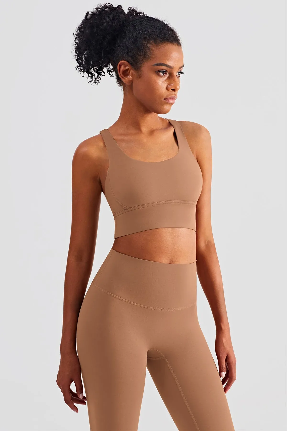 Strappy Back Sports Bra