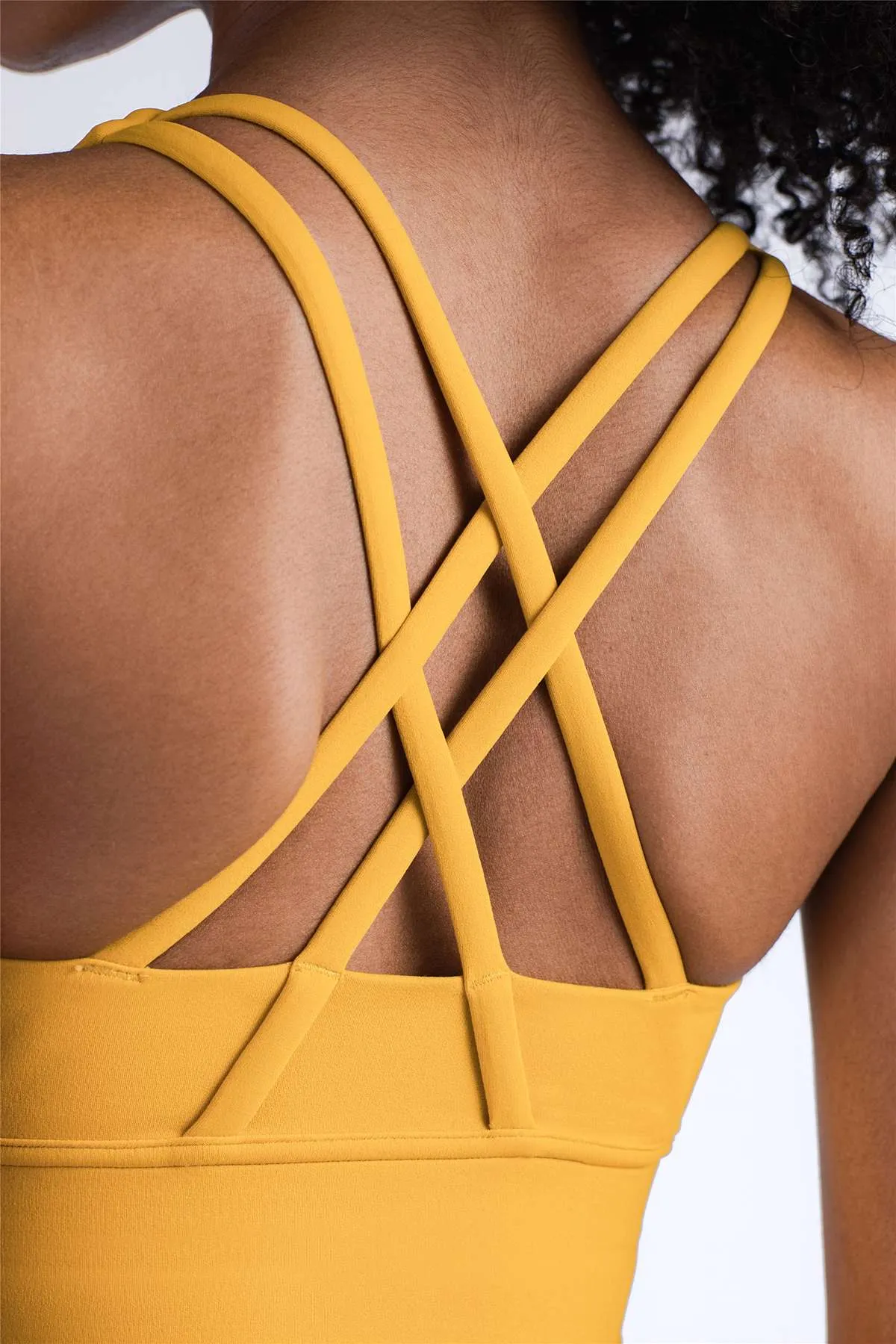 Strappy Back Sports Bra