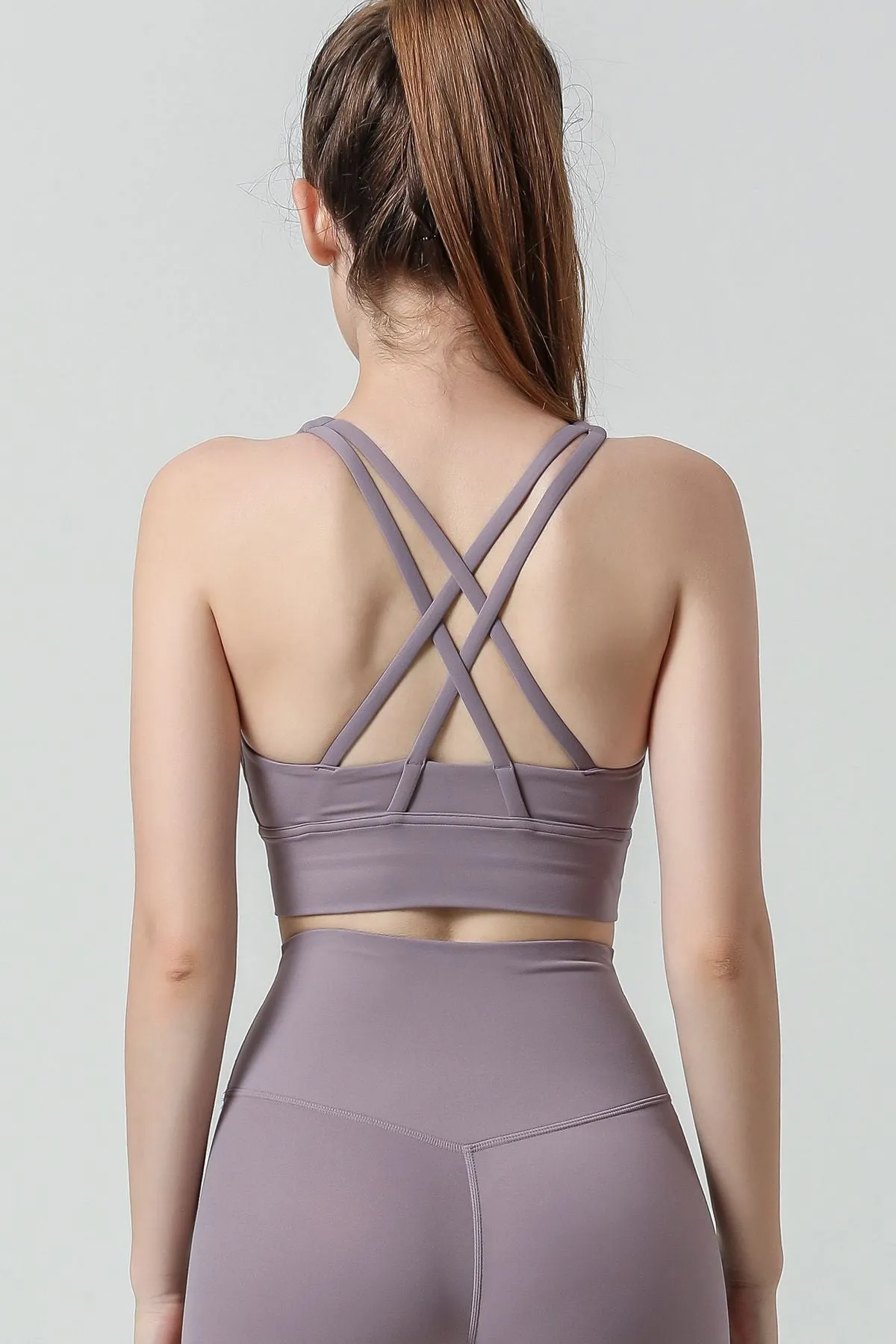 Strappy Back Sports Bra