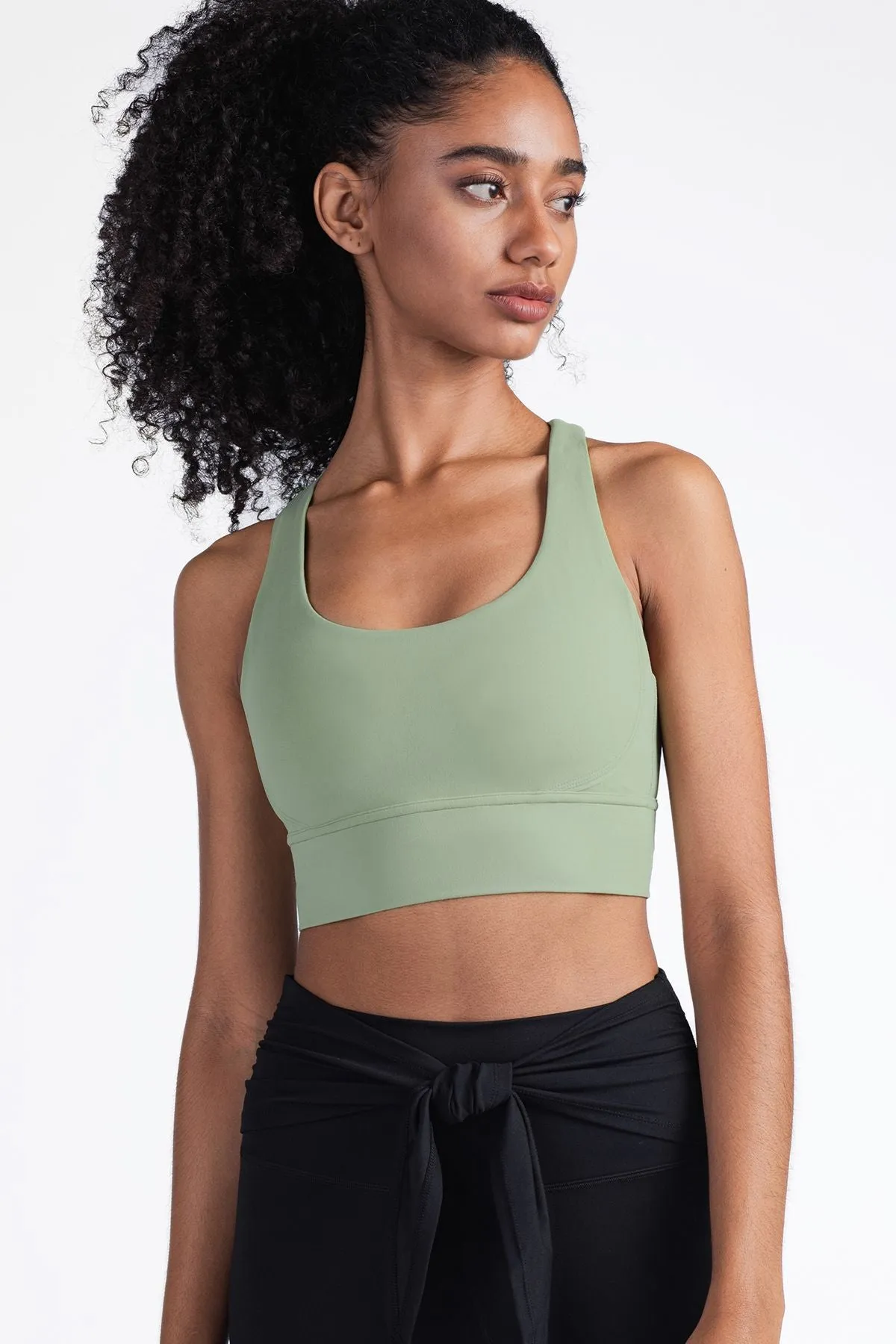 Strappy Back Sports Bra