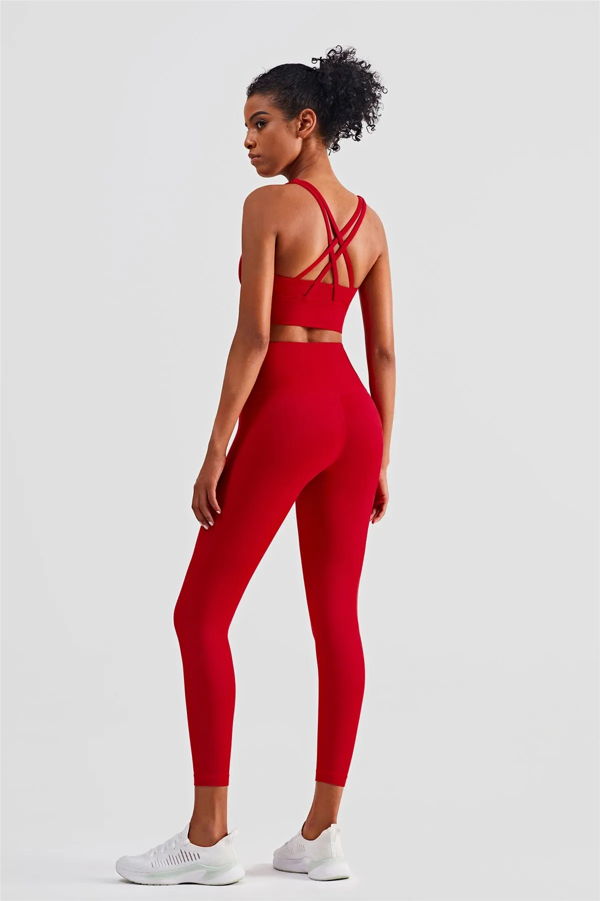 Strappy Back Sports Bra