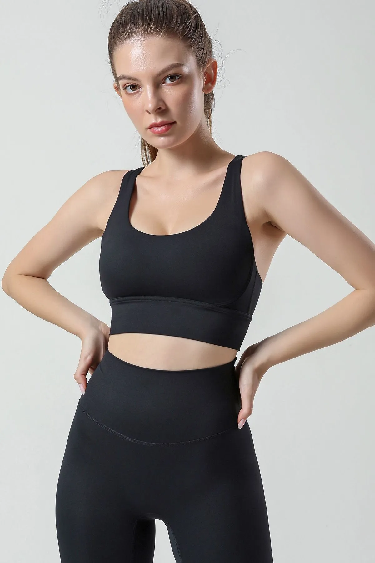 Strappy Back Sports Bra