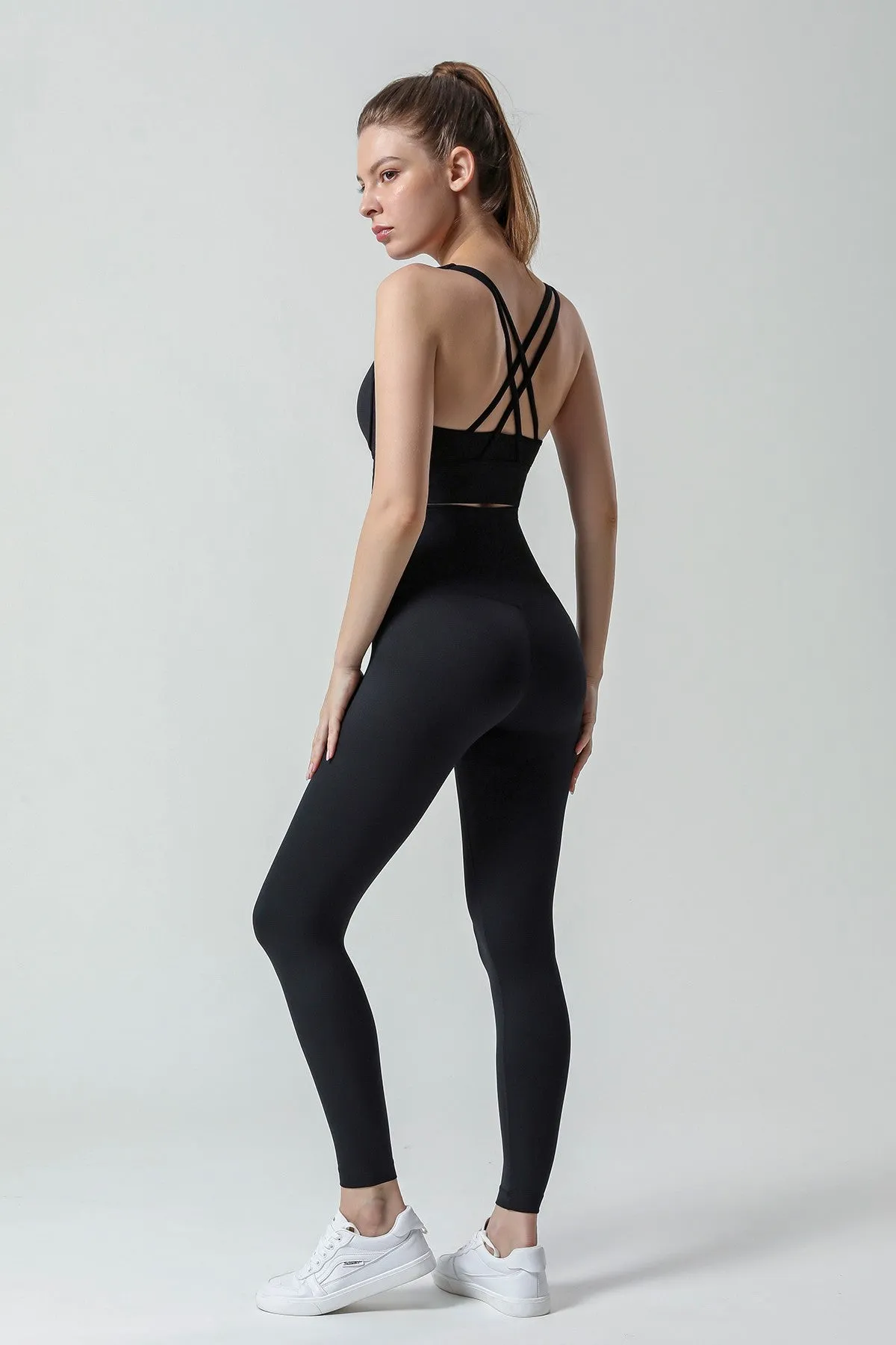 Strappy Back Sports Bra