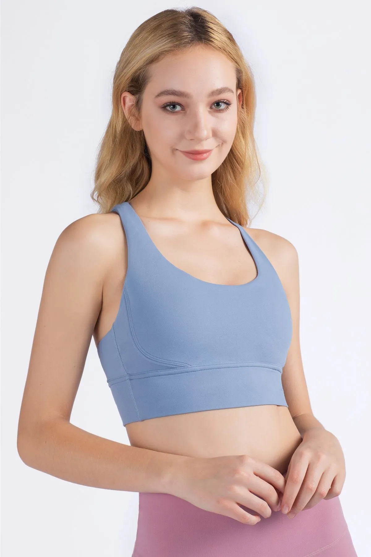 Strappy Back Sports Bra