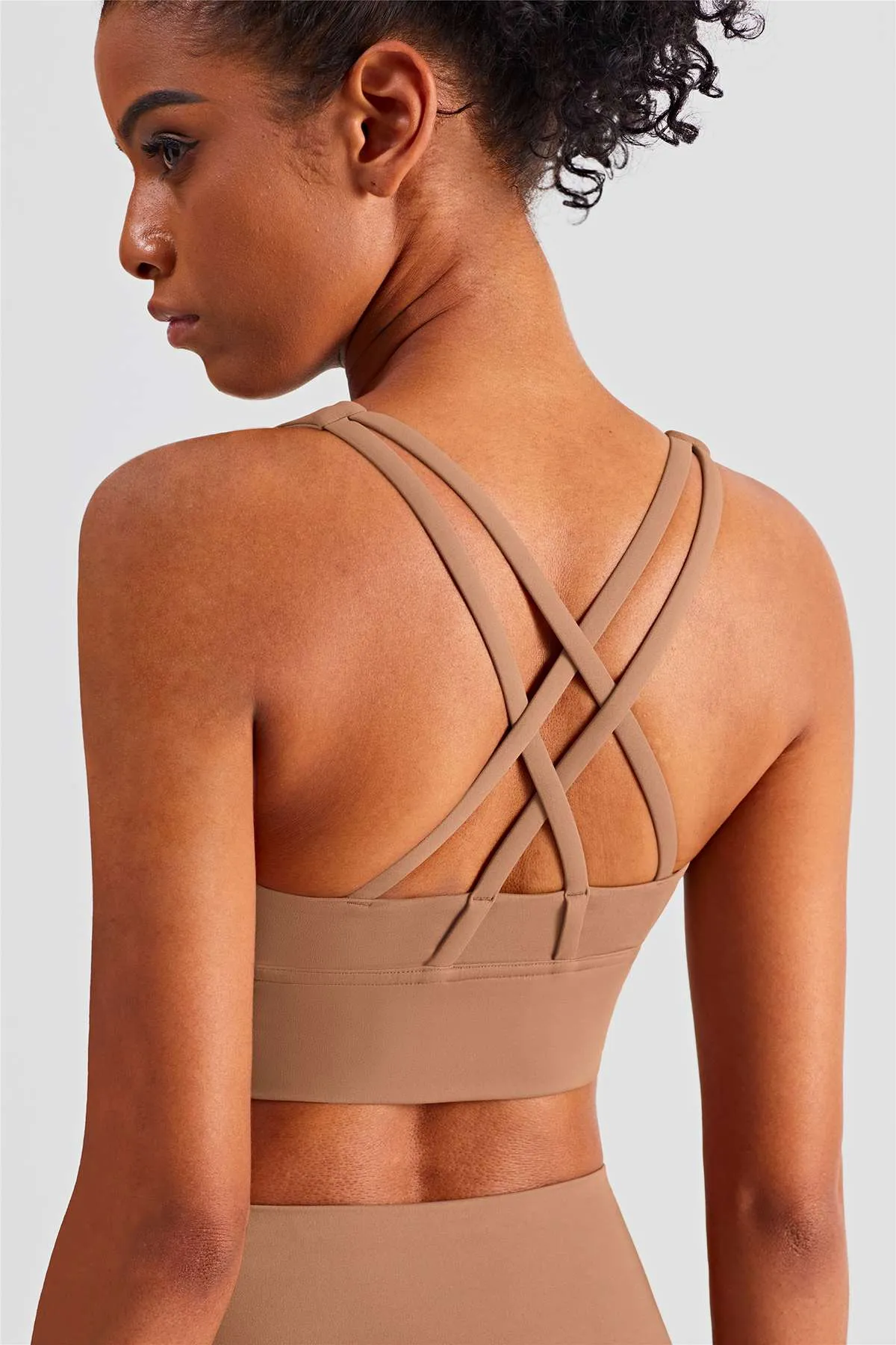 Strappy Back Sports Bra