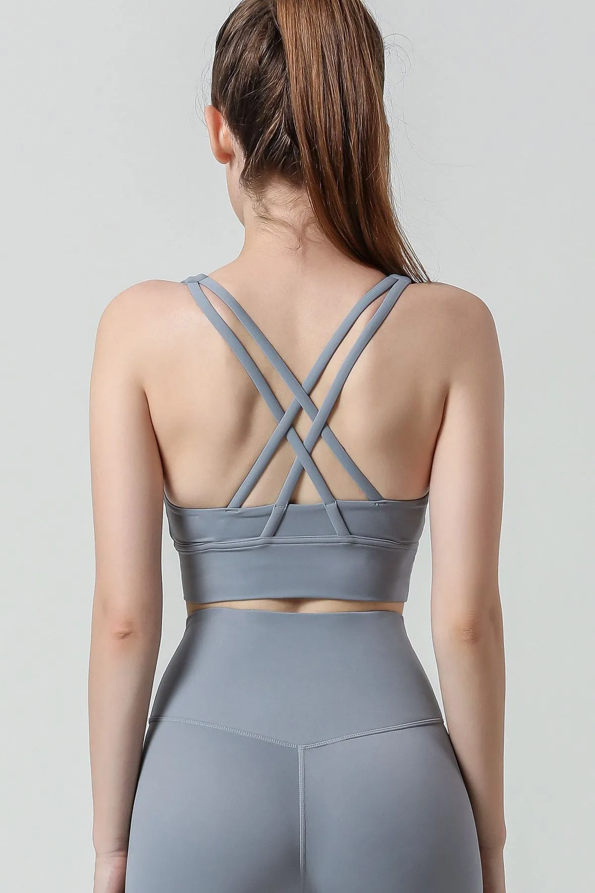 Strappy Back Sports Bra
