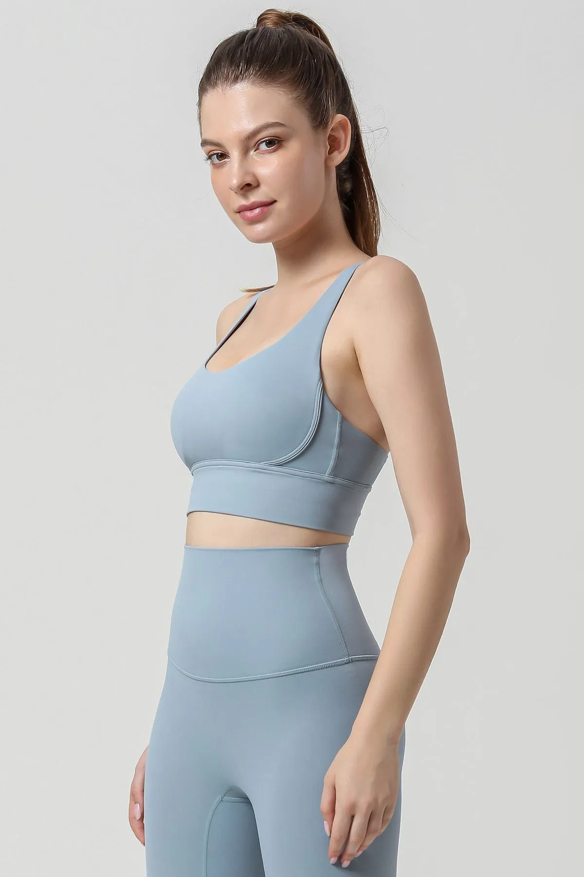 Strappy Back Sports Bra