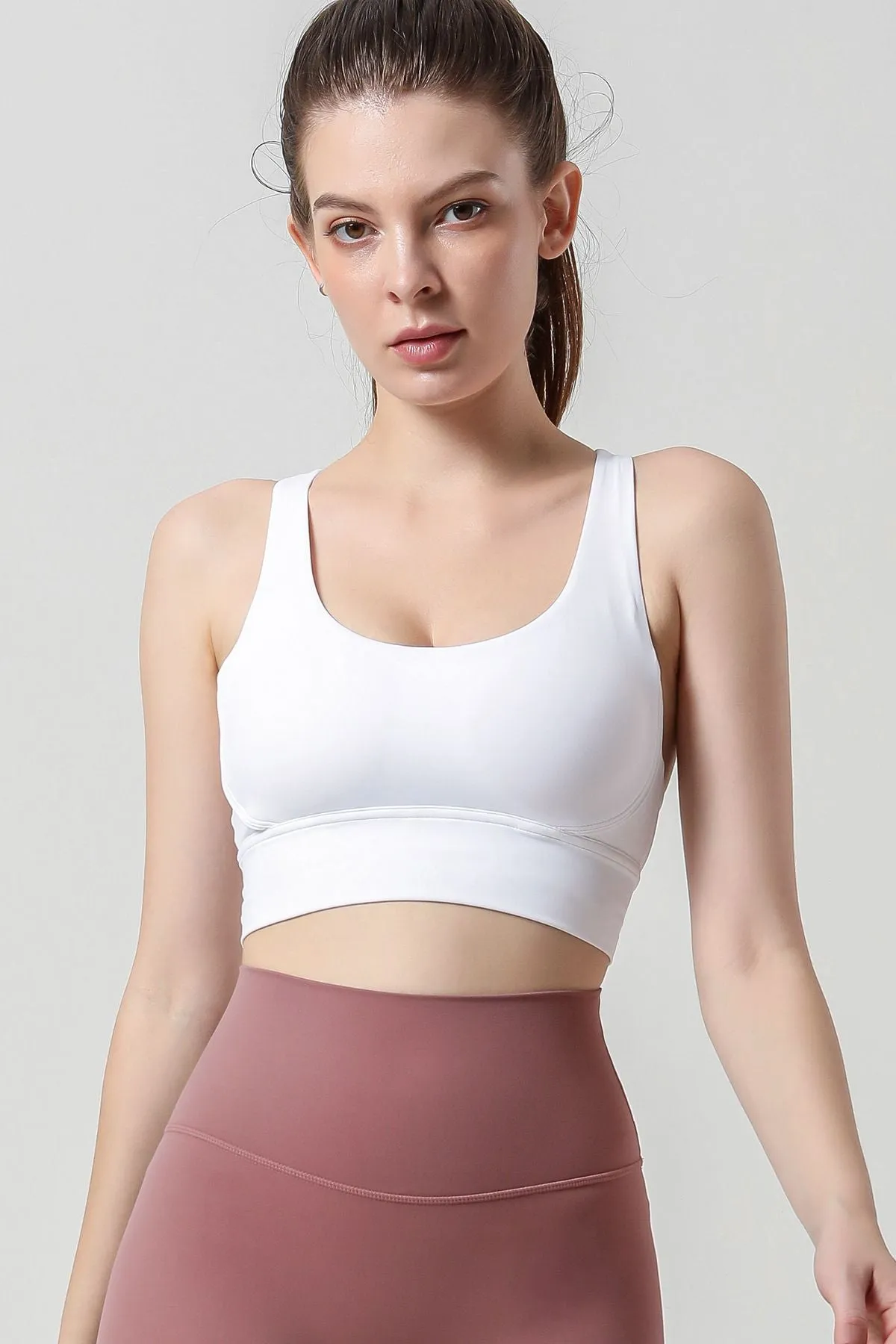 Strappy Back Sports Bra