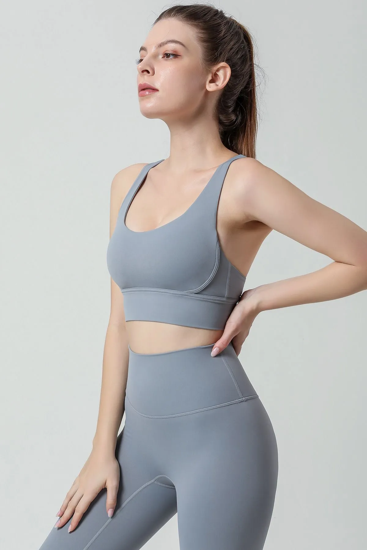 Strappy Back Sports Bra