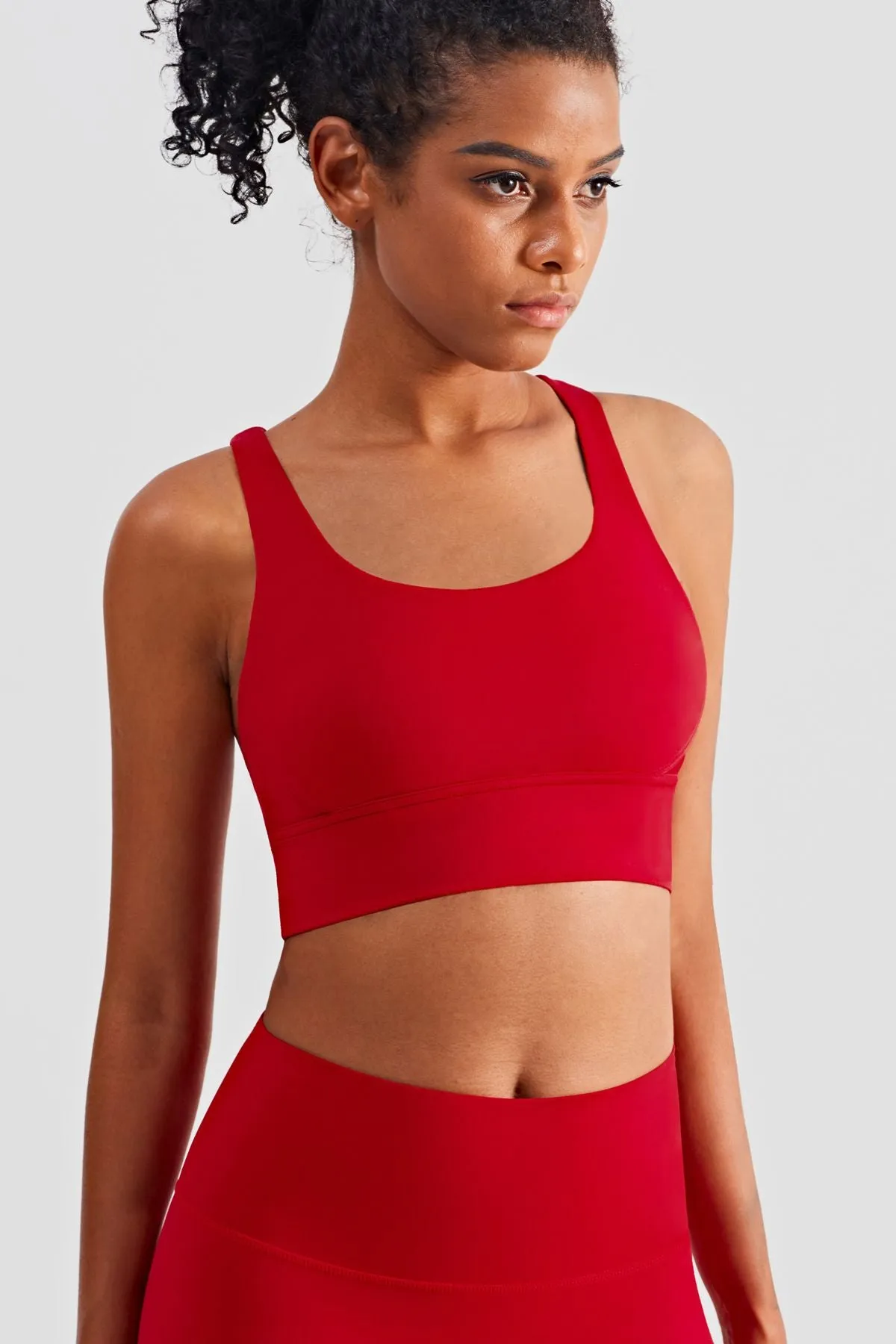 Strappy Back Sports Bra
