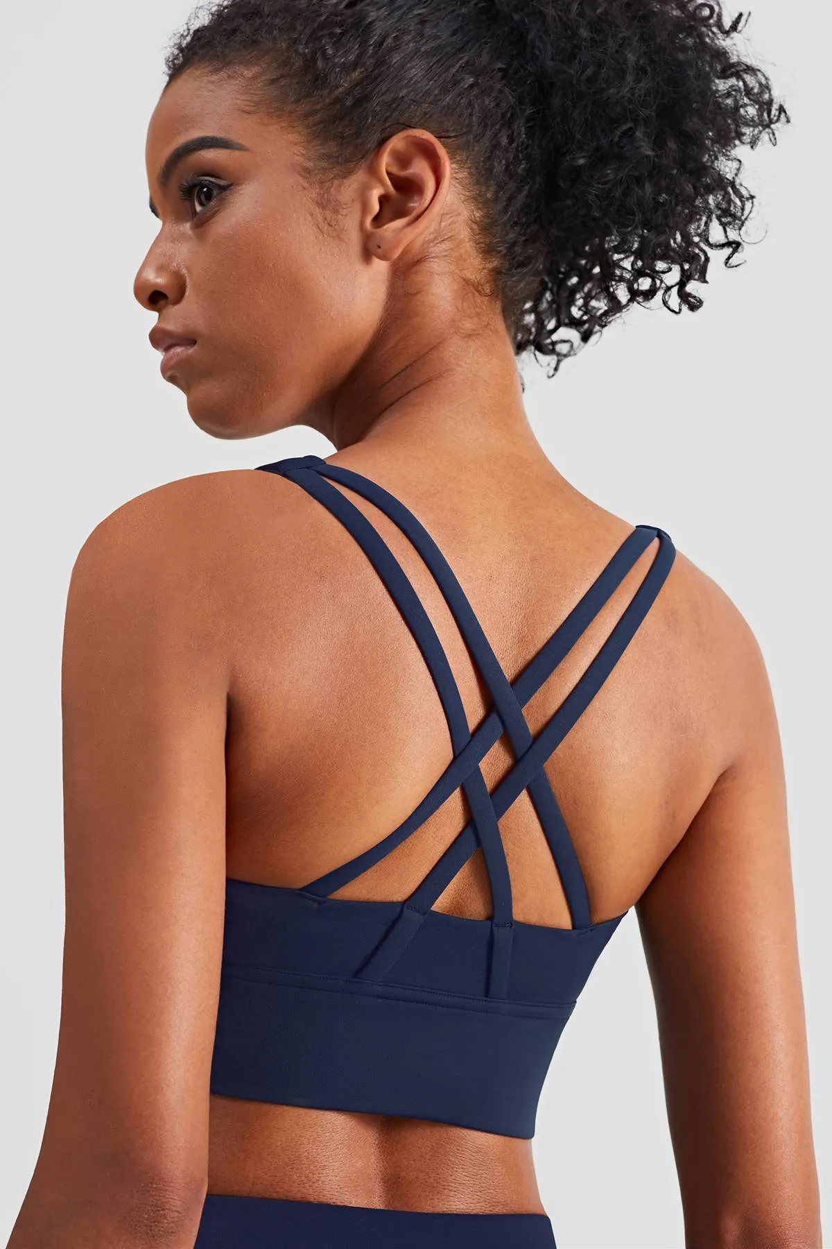 Strappy Back Sports Bra
