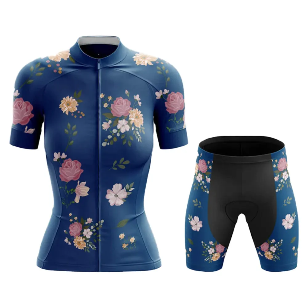 Summer Flowers Women's Cycling Shorts