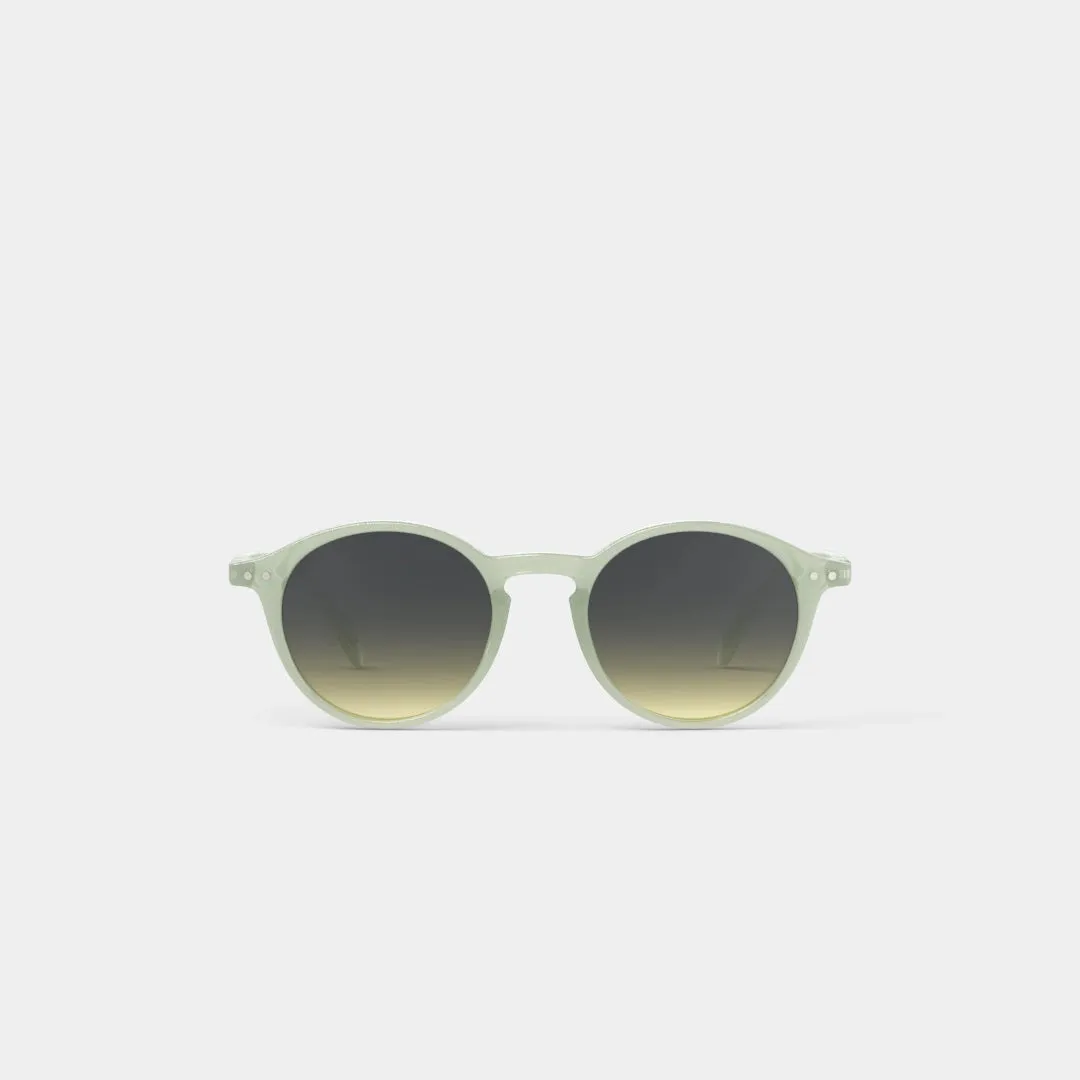 Sunglasses Round D in Quiet Green