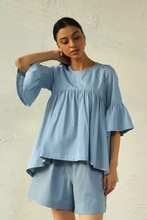 Tidal Denim Top