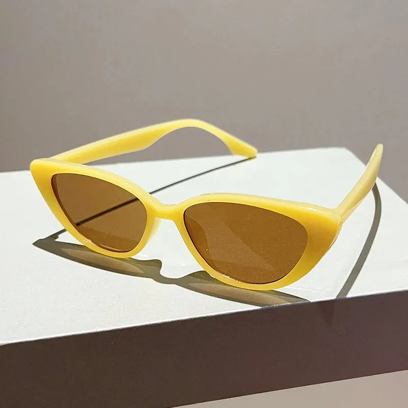 VAIGE Vintage Tortoise Cat Eye Sunglasses - UV400 Protection