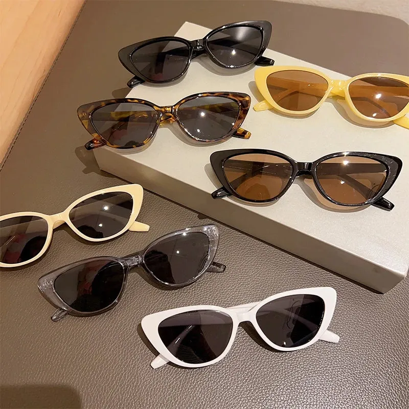 VAIGE Vintage Tortoise Cat Eye Sunglasses - UV400 Protection