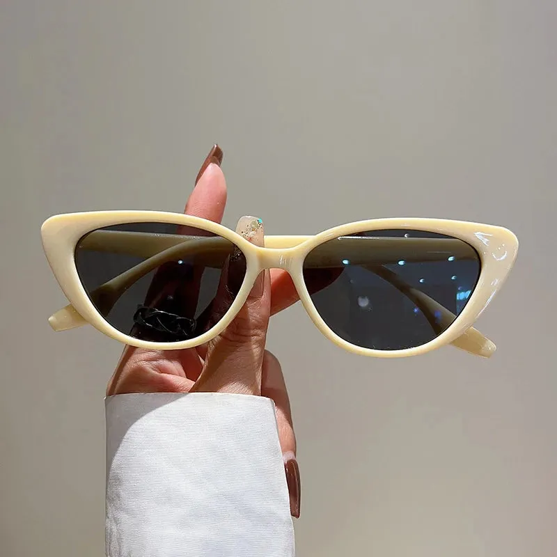 VAIGE Vintage Tortoise Cat Eye Sunglasses - UV400 Protection