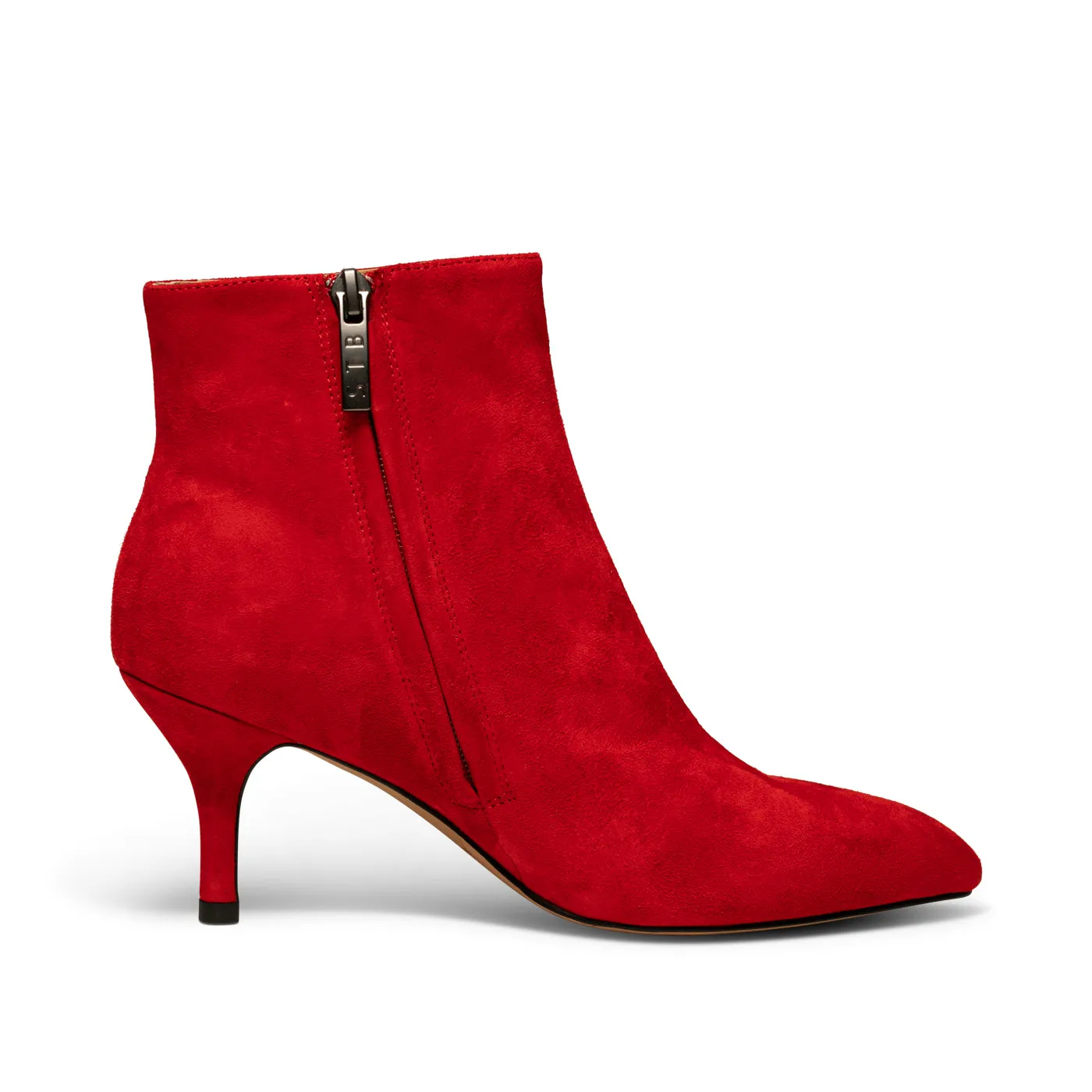 Vega Bootie Suede - Fire Red
