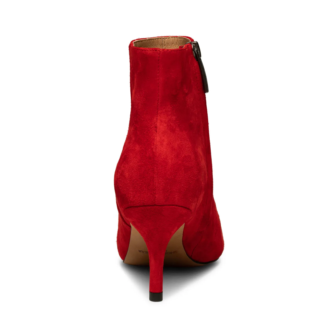Vega Bootie Suede - Fire Red