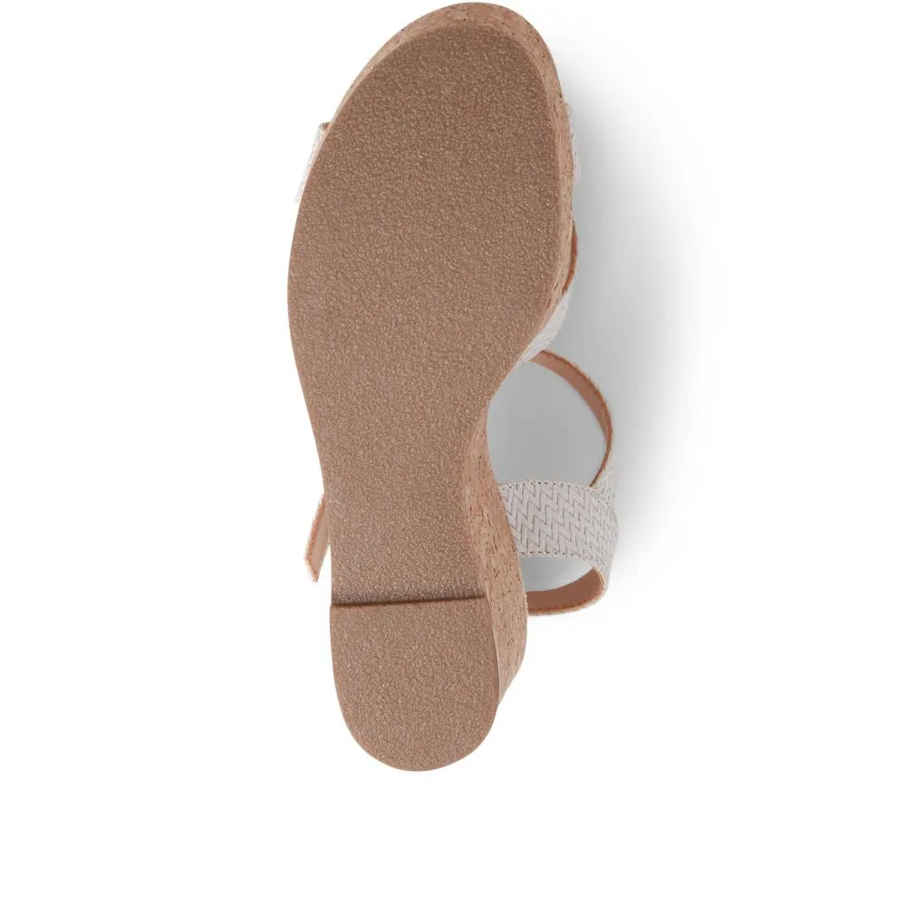 Wedge-Heel Platform Sandals  - BELWBINS39035 / 325 052
