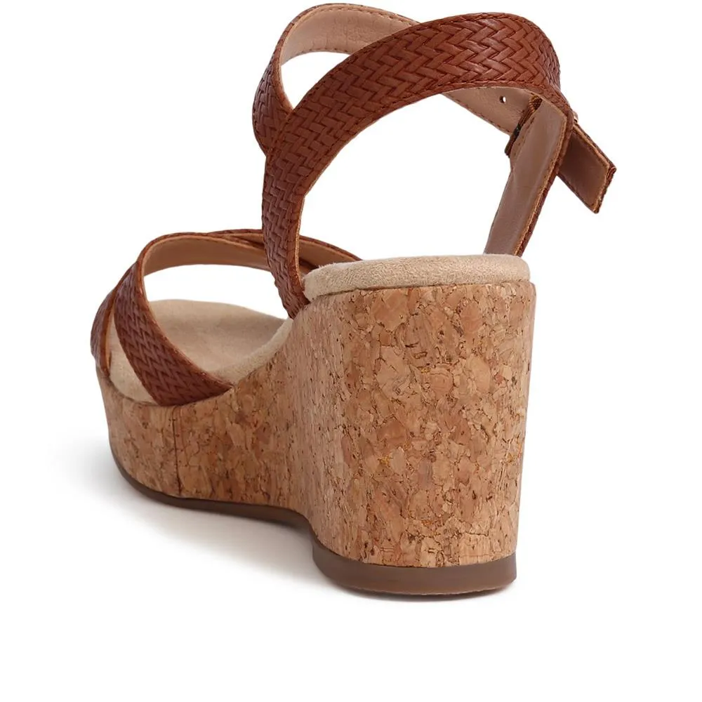 Wedge-Heel Platform Sandals  - BELWBINS39035 / 325 052