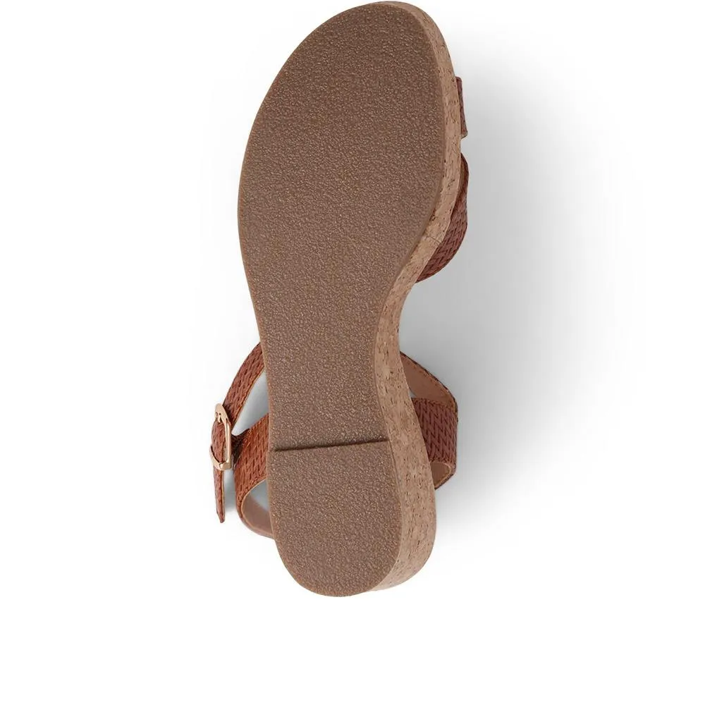 Wedge-Heel Platform Sandals  - BELWBINS39035 / 325 052